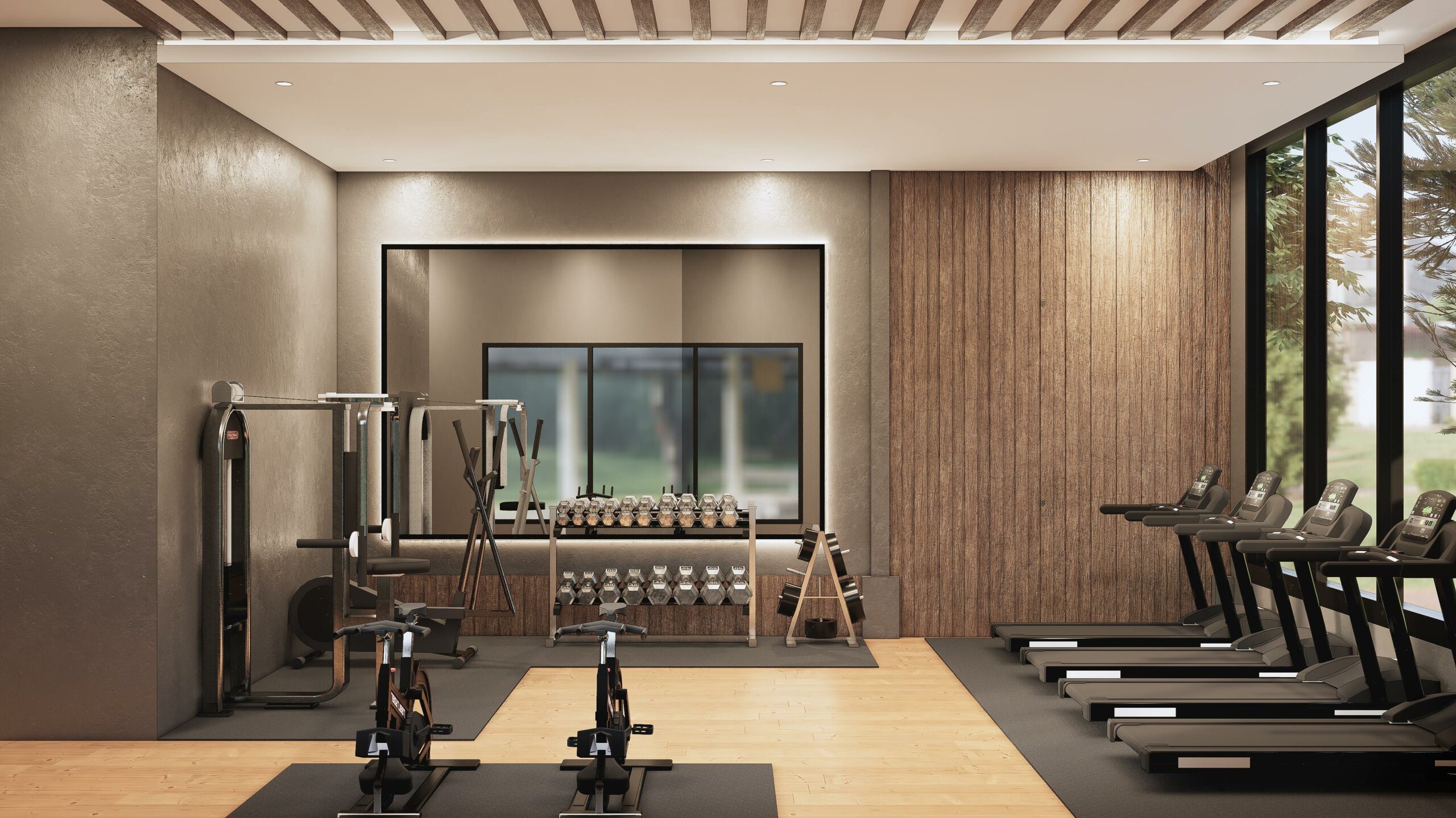 GYM (VIEW 1) GYM (VIEW 1)